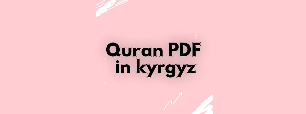QURAN PDF in Kyrgyz ! Quranpdf.in