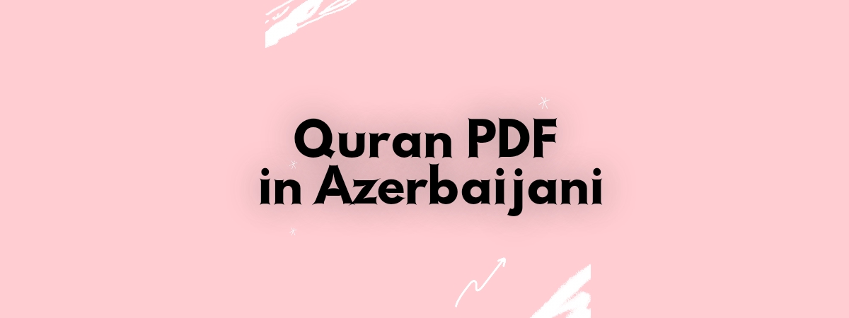 Quran pdf in Azerbaijani