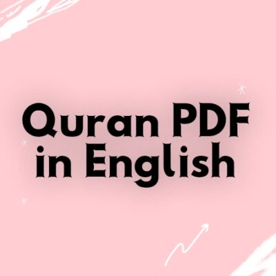 Quran pdf in English