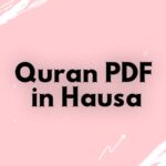 Quran pdf in hausa