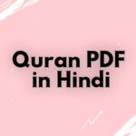 Quran pdf In hindi ! Quranpdf.in